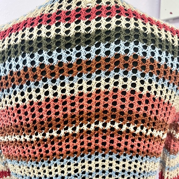 Sky and Sparrow multicolor Cardigan Sweater medium - Picture 7 of 8